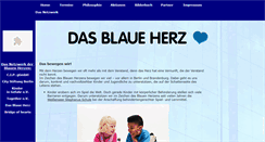 Desktop Screenshot of das-blaue-herz.de