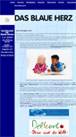 Mobile Screenshot of das-blaue-herz.de